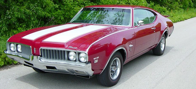 Oldsmobile Cutlass. США. 1969 год выпуска. 