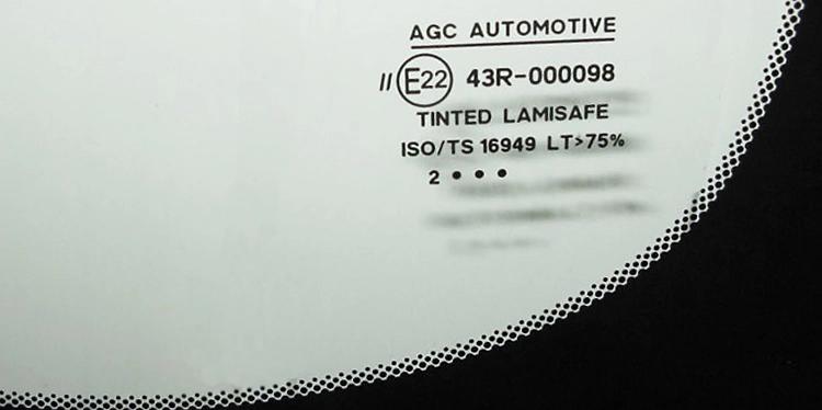 Автостекло марки AGC