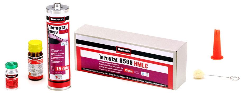Набор для вклейки автостекла Terostat 8599 HMLC Set, 450434 
